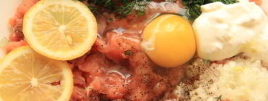 рубленные котлеты из горбуши. Шаг 9