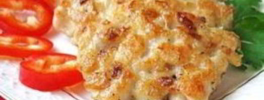 рубленые куриные котлеты с сыром. Шаг 9