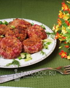 Рыбные котлеты из консервов