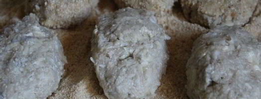 рыбные котлеты с картофелем и сливочным маслом. Шаг 5