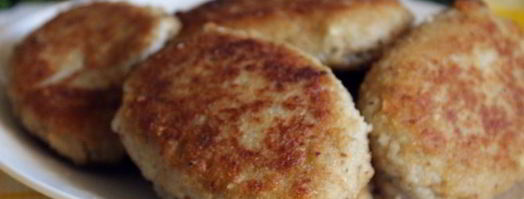 рыбные котлеты с картофелем и сливочным маслом. Шаг 7