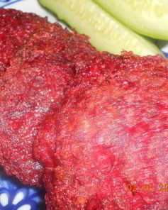 Свекольные котлеты