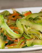 Лапша из кабачков