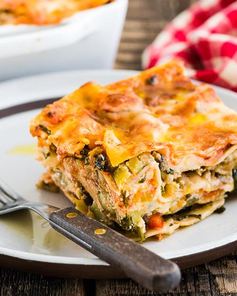 Домашняя овощная лазанья