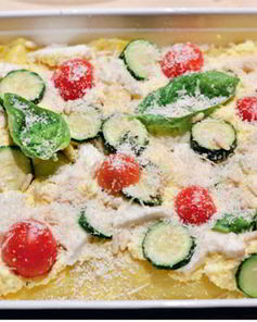 Лазанья Аль Песто