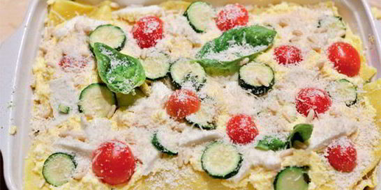 Лазанья Аль Песто