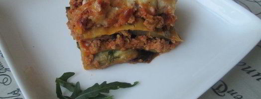 лазанья болоньезе с баклажанами и кабачками. Шаг 13