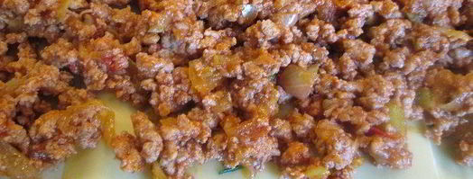 лазанья болоньезе с баклажанами и кабачками. Шаг 10