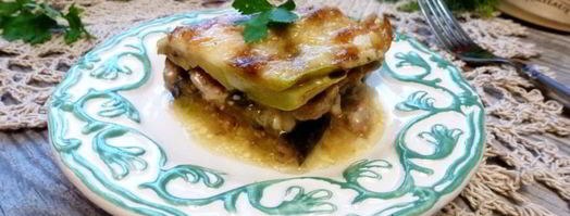 лазанья из кабачков и баклажанов. Шаг 10