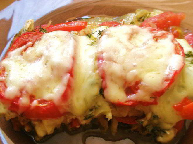 Рецепт лазаний из кабачков и помидоров