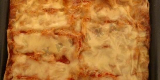 Лазанья из лаваша с двумя соусами