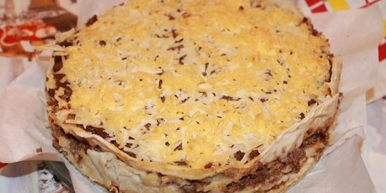 Лазанья из лаваша с фаршем