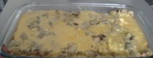 лазанья из слоеного теста. Шаг 5