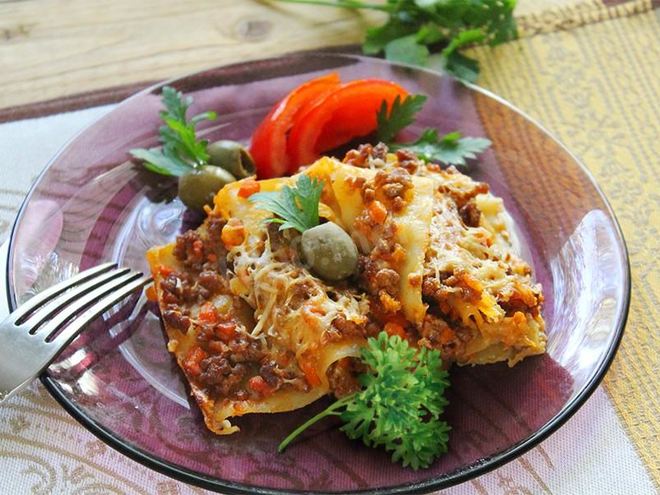 Рецепт лазаний классическая с мясом