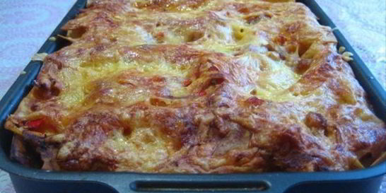 Лазанья с индейкой