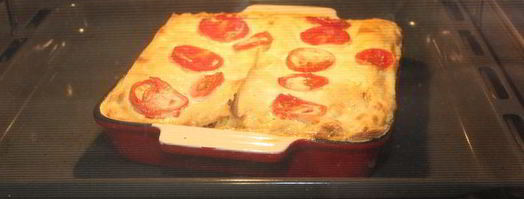 лазанья с мясным соусом и томатами. Шаг 11