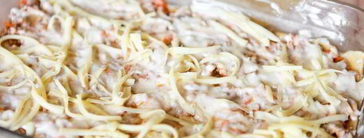 лазанья с мясом и грибами. Шаг 19