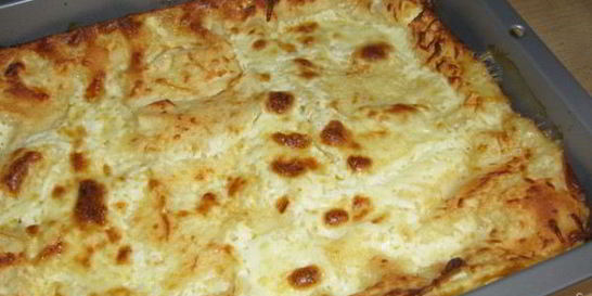 Лазанья с творогом