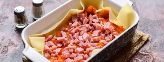 лазанья с ветчиной и сыром. Шаг 12