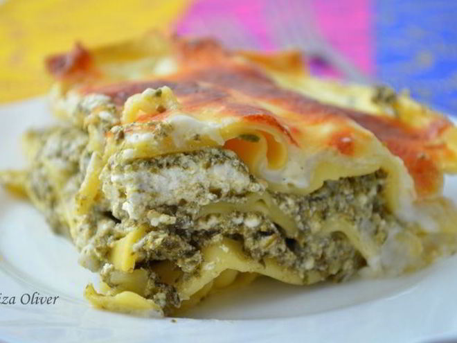 Рецепт лазаний со шпинатом и рикоттой