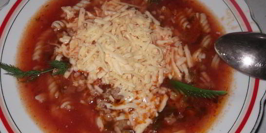 Лазанья-суп