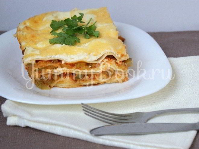 Рецепт лазаний творожно-овощная