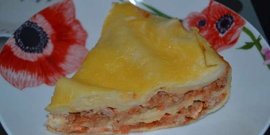 Лазанья в мультиварке