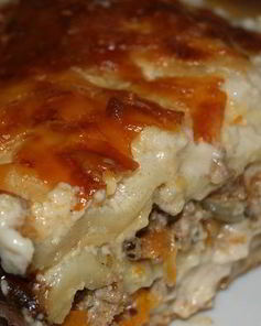 Мясная лазанья
