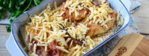 вафельная лазанья с курицей. Шаг 7