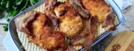 вафельная лазанья с курицей. Шаг 8