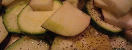 запеченная овощная лазанья с соусом бешамель. Шаг 3