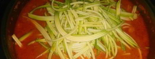 диетическая паста из цукини. Шаг 12