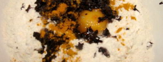 домашняя базиликовая паста с овощами гриль и пармезаном. Шаг 5