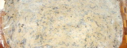 домашняя базиликовая паста с овощами гриль и пармезаном. Шаг 7