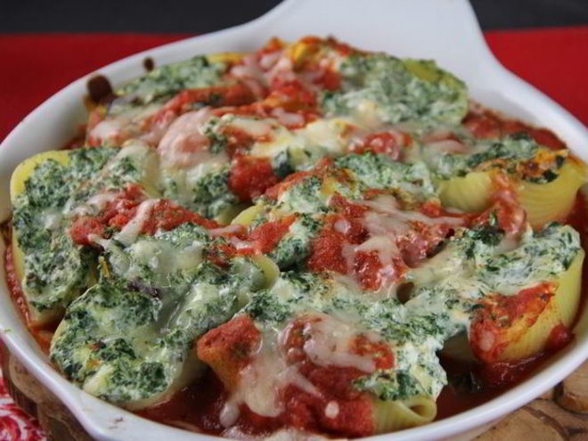 Рецепт фаршированной пасты в итальянском стиле
