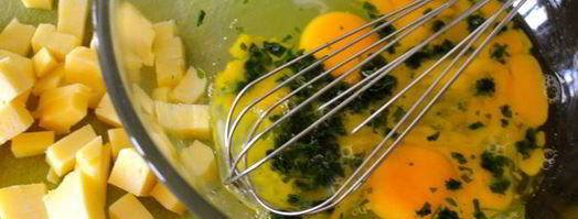 фриттата из спагетти. Шаг 4