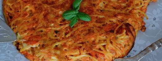 фриттата из спагетти. Шаг 5