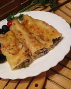 Каннеллони с тунцом в помидорном соусе