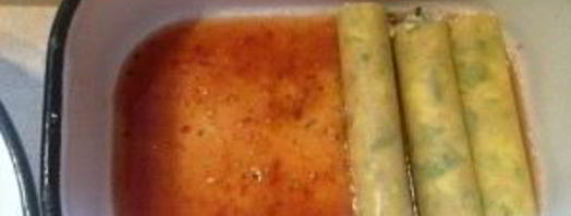 каннеллони с тунцом в помидорном соусе. Шаг 6