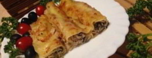 каннеллони с тунцом в помидорном соусе. Шаг 10