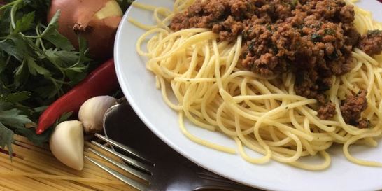 Любимые спагетти болоньезе