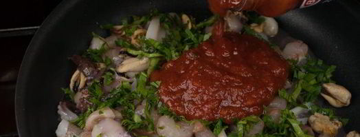 мафальдине, запеченные в фольге. Шаг 4