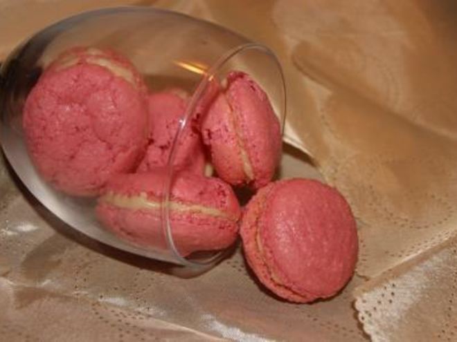 Рецепт макарон с белым шоколадом