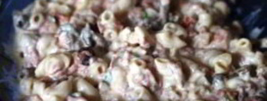 макароны с копченой колбасой. Шаг 5