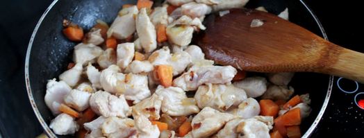 макароны с курицей в духовке запеченные. Шаг 4