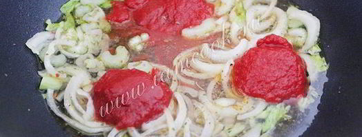 макароны с овощами и фасолью. Шаг 5