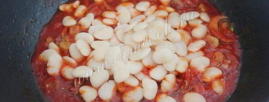 макароны с овощами и фасолью. Шаг 6