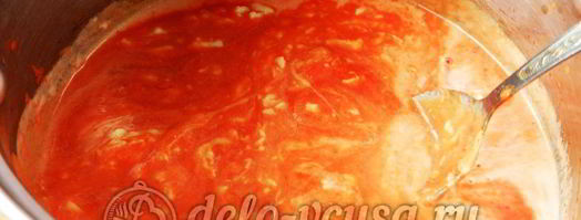 макароны с томатным соусом и маслинами. Шаг 12