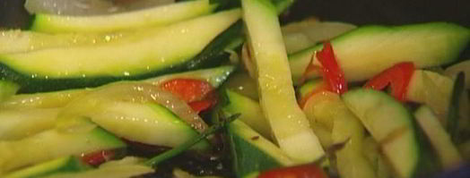 макароны с цукини, пармезаном и розмарином. Шаг 9