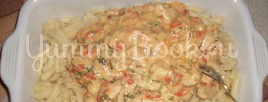 макароны в сметанном соусе с сыром. Шаг 13